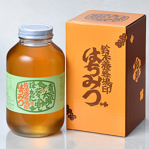 鈴木のレンゲ蜂蜜【2.4kg】